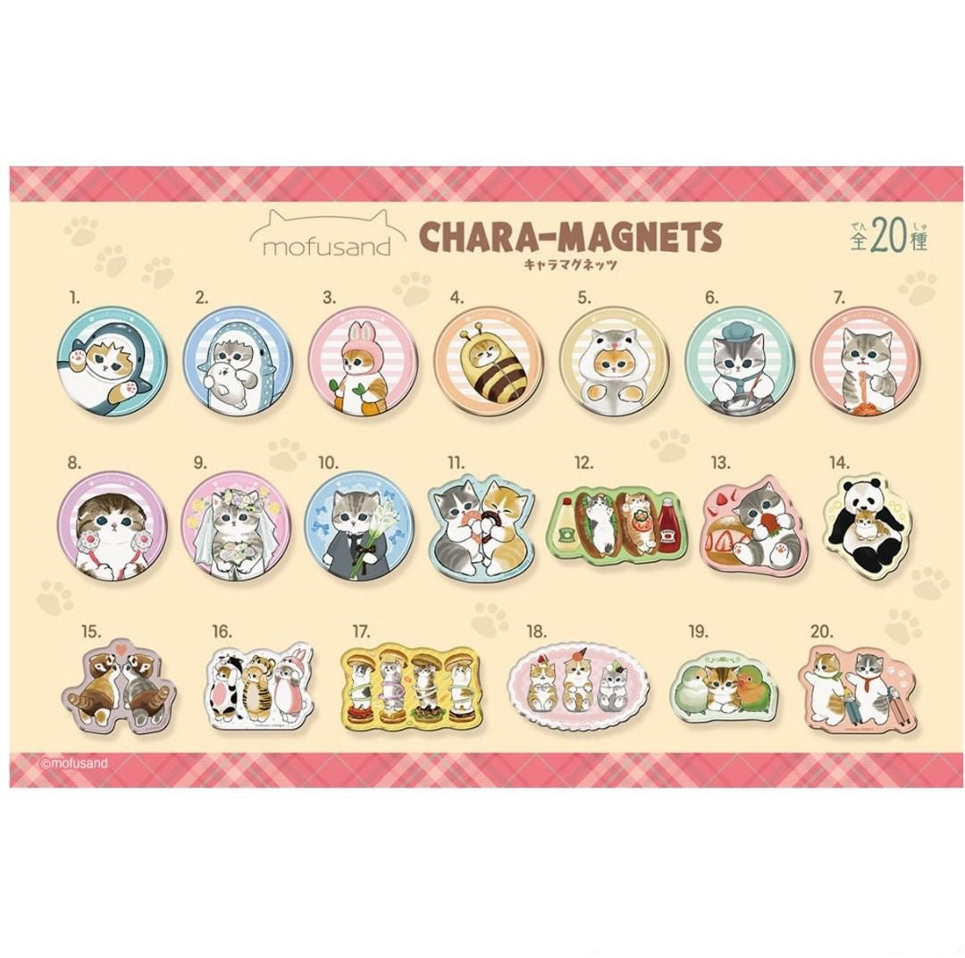 Blind Bag - mofusand - Chara Magnets Vol.1 [2PULLS]