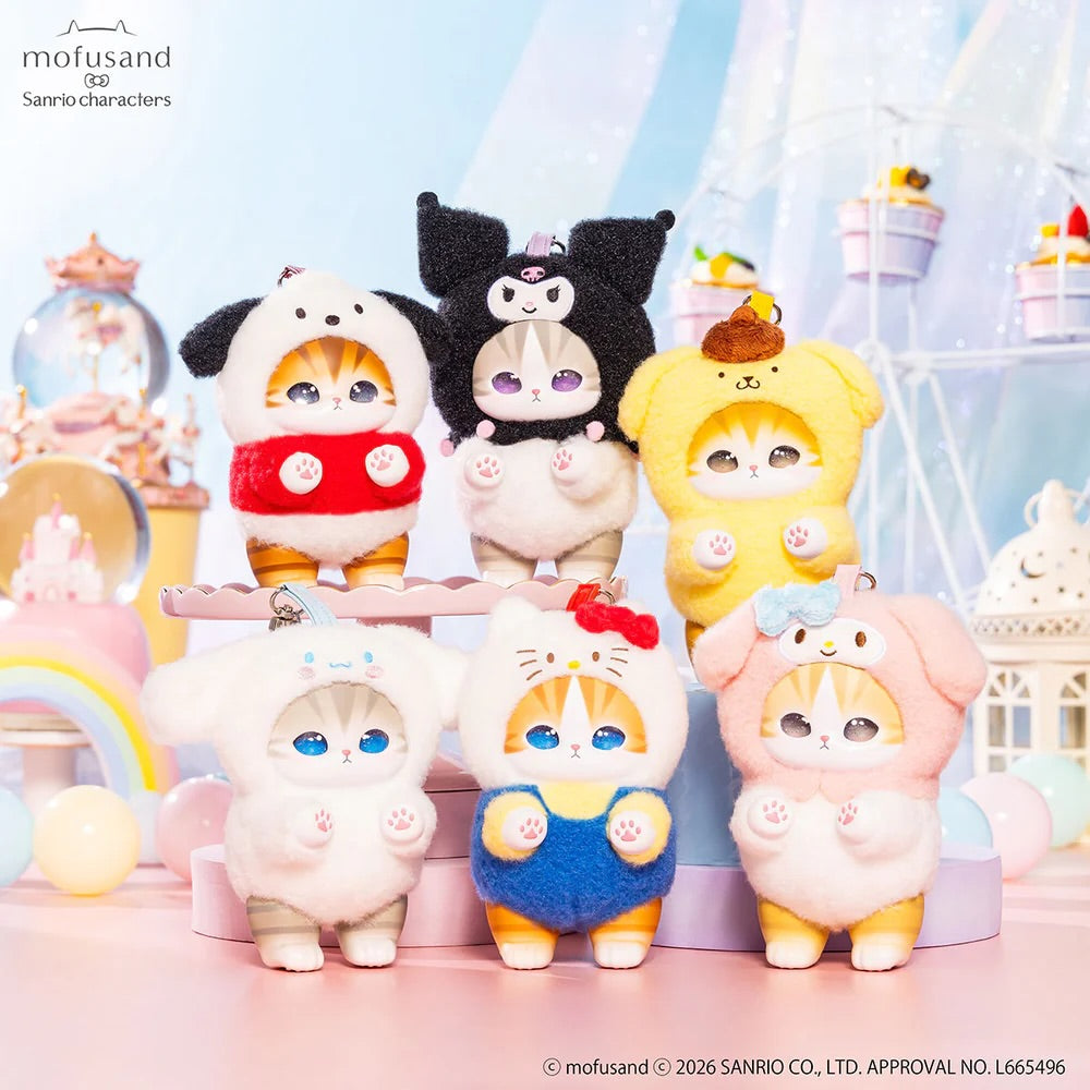 Blind Box - Mofusand - Kiramekko Sanrio Collaboration Plush