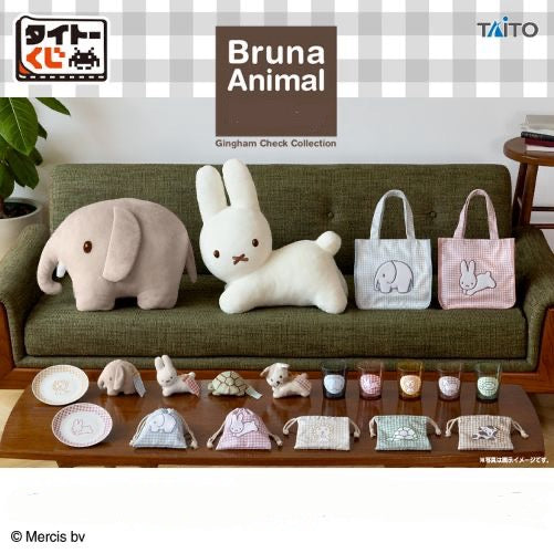 Kuji - Bruna Animal - Miffy Gingham Check Collection