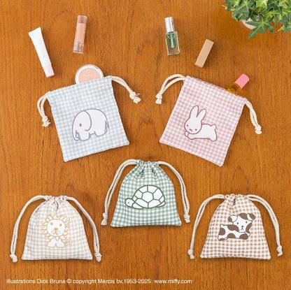 Kuji - Bruna Animal - Miffy Gingham Check Collection