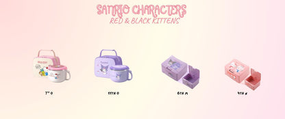 Kuji - Sanrio Characters - Red & Black Kittens